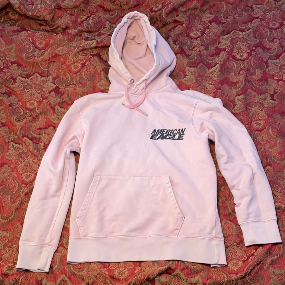 Pink, Large, American Eagle Hoodie